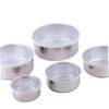 5 Set of Stainless Steel Fresh-Keeping Boxes with Lids, Round Sealed Bowls,Used to hold fruits, vegetables, and snacks kitchen accessories