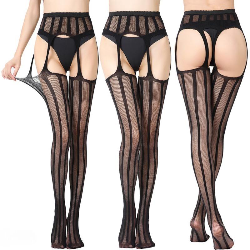 Kvinner Fishnet Garter Belte Lår Høy Sommer Sexy Strømpebukse