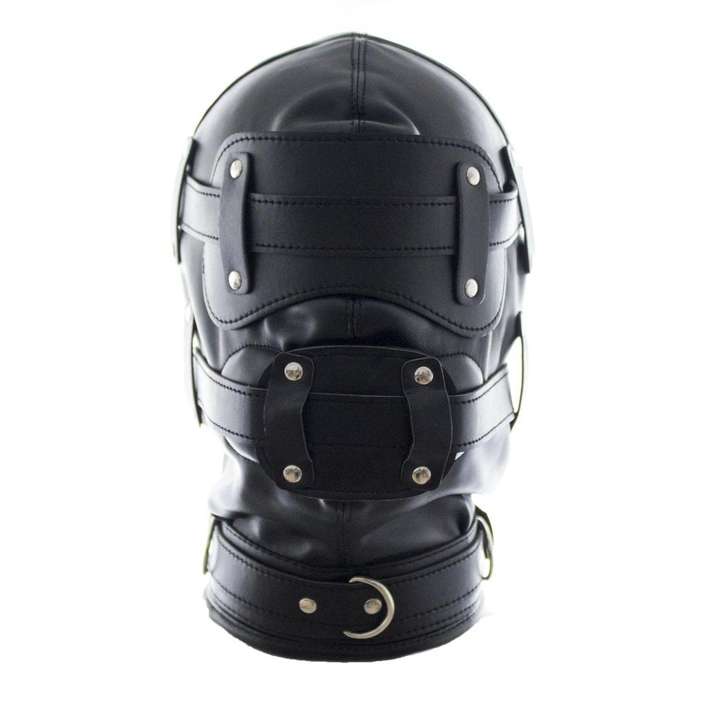 VaHppy Role Play Dog Slave SM BDSM 3 Colours Includes Dildo Gag Sex Toys for Couples Removable Eye and Mouth Cover