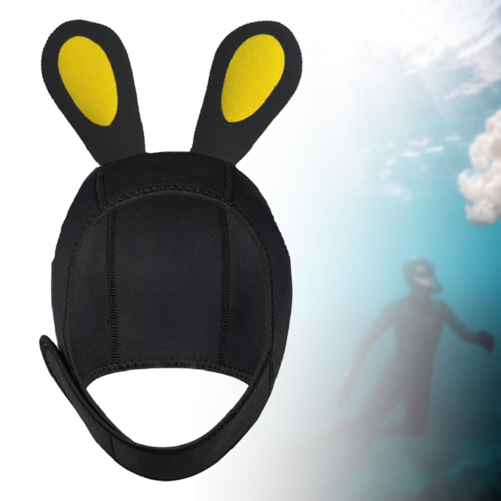3mm Neoprene Hood for Scuba Diving with Chin Strap Women And Children M