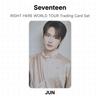 Seventeen RIGHT HERE WORLD TOUR Trading Card Set Official Photocard