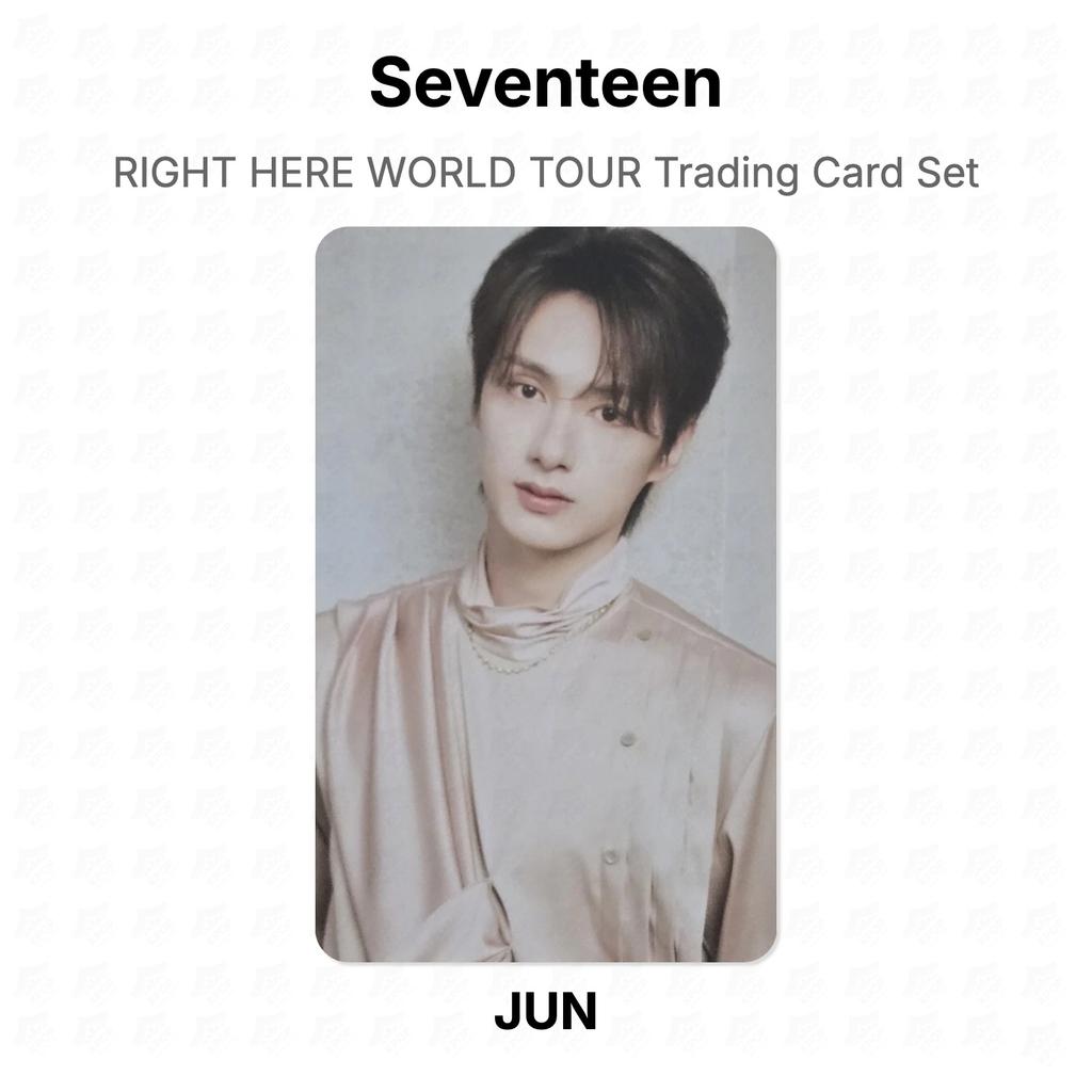 Seventeen RIGHT HERE WORLD TOUR Trading Card Set Official Photocard