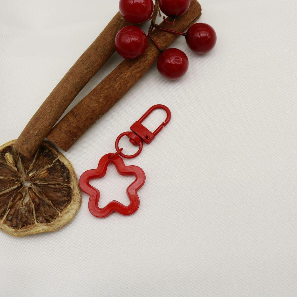 Colorful Star Keychain: Japanese Style Pendant & Love Accessories Gift