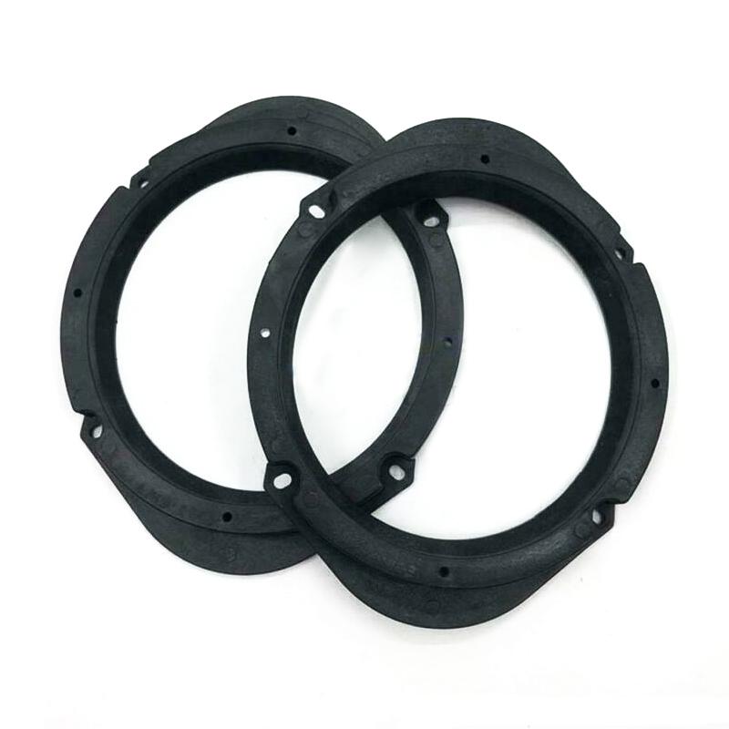 2Pcs Black  Speaker Installation Spacers Brackets Converter Adapter Fit For Mazda 3 5 6 8