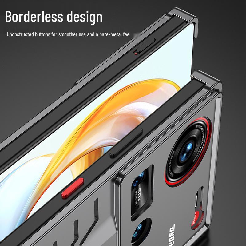 Nubia Z70 Ultra Porsche Metal Cooling Phone Case, Drop-Proof and Cross-Border Compatible