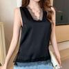 NaVaVa Women Vintage Lace V Neck sleeVeless Blouse Nb2678