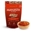 Pó Essencial de Ervas Puro Manjistha - 100g | Rubia Cordifolia 100% Natural | Suporta a Desintoxicação da Pele, Radiância & Saúde do Cabelo | Vegano & Livre de Químicos
