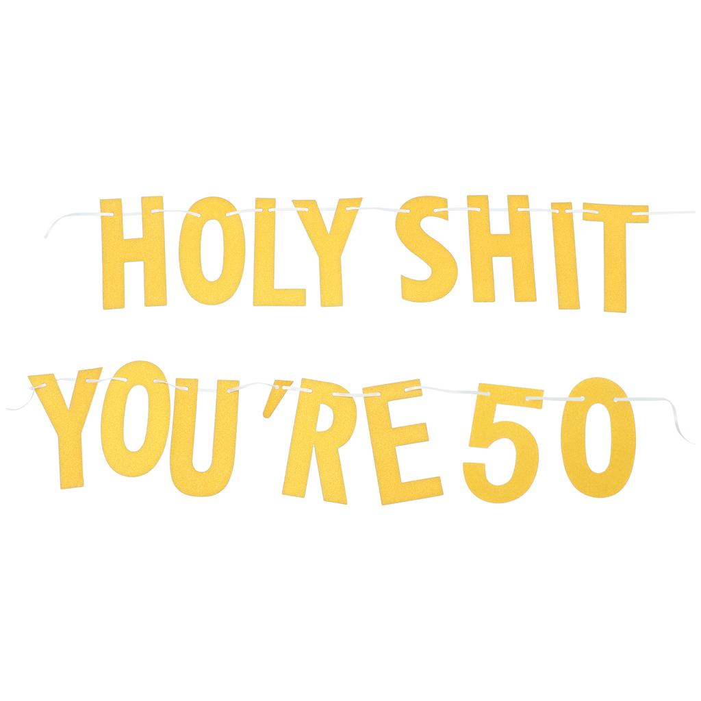 Birthday Party Banner Decoration Anniversary Decorations Hanging Happy The for Paper Ornament Miss