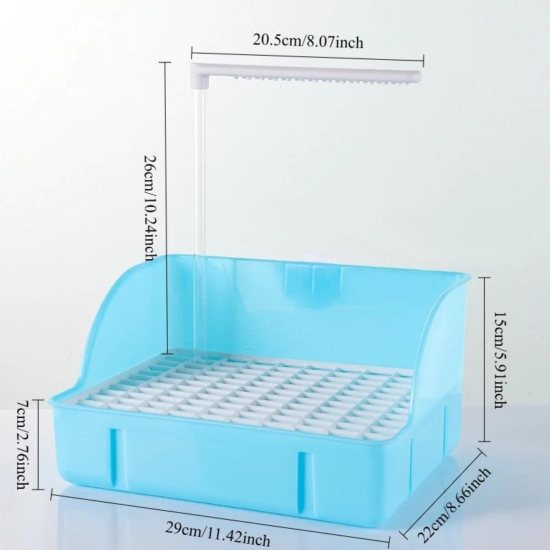 Bacinella da bagno elettrica per uccelli bacino per la pioggia acqua circolante automatica per cocorite calopsitte e conuri del sole
