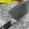 7.3 Inch Slicing Knife Welding Damascus Steel Blade Wood Handle Chef Cleaver Meat Cutting Vegetables Kitchen Knife China Messer