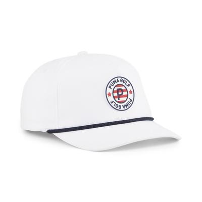 Czapka Golfowa Pearls Stripes Tech Cap 025241 Biały Blask & Męska