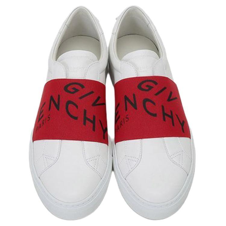 Givenchy Strap Leather 'White Red' Men's BH0003H0UD-112
