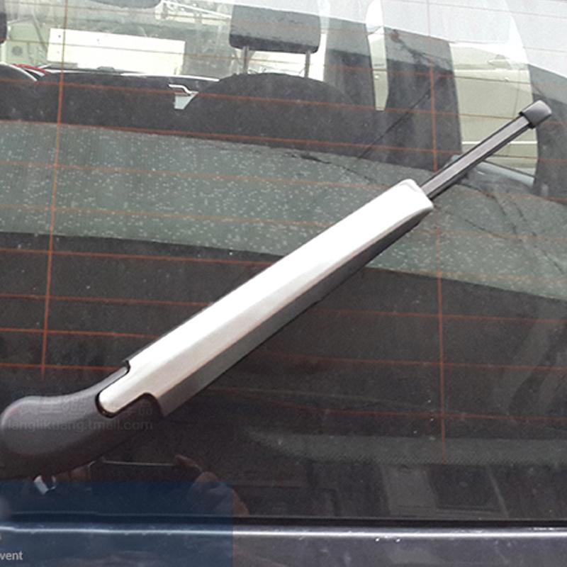 2Pcs Auto Außen Hinten Fenster Wischer Zurück Trim Abdeckung ABS Dekoration Auto Zubehör Für BMW 2 Serie Travel Edition f45 F46