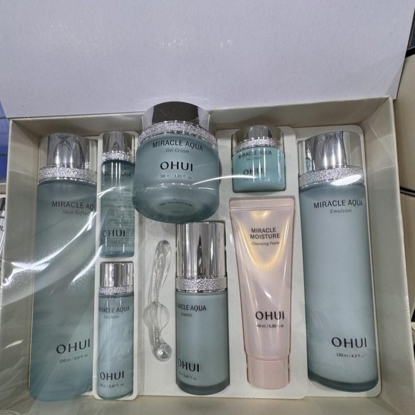 O HUI Miracle Aqua 4pcs Special Set 8 Items +RANDOM GIFT