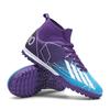 New Football Shoes Men's Broken Nails Lace-up TF Training Shoes Long Nails Sneakers Adult Wear-resistant Football Sneakers