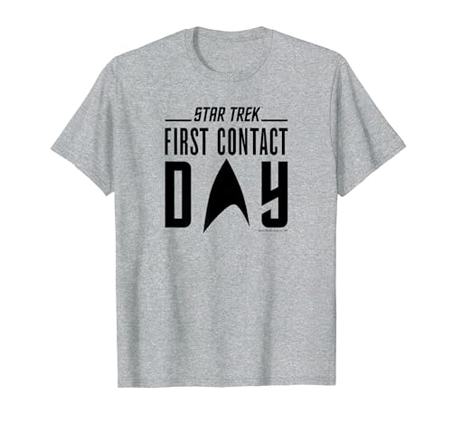 Star Trek First Contact Day Logo T-Shirt