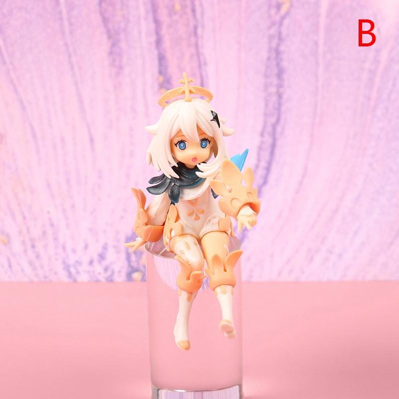 

Genshin Impact Paimon Аниме Фигурка Коллекция Модель Кукла Игрушка Genshin Impact Paimon Фигурка Настольный Автомобиль B