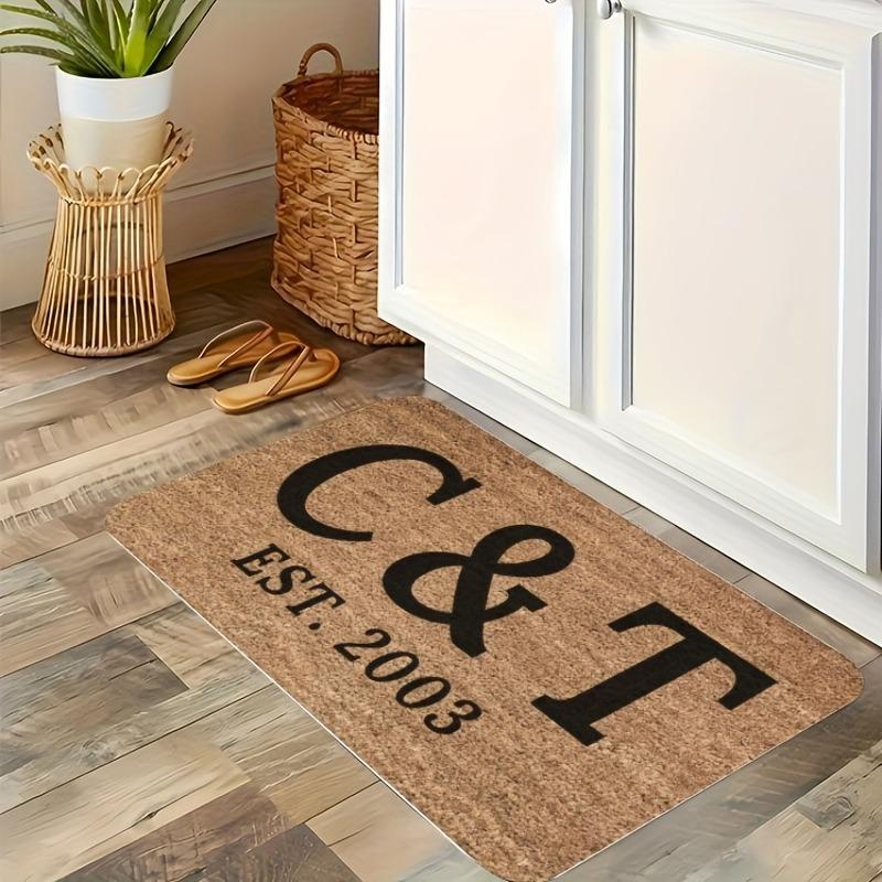 1PC Patriotic Star-Strippe Kitchen Rug Non-Slip Door Mat Pop Design Bathroom Rug Bath Mat Carpet for Home Sink Laundry Ecoreeree