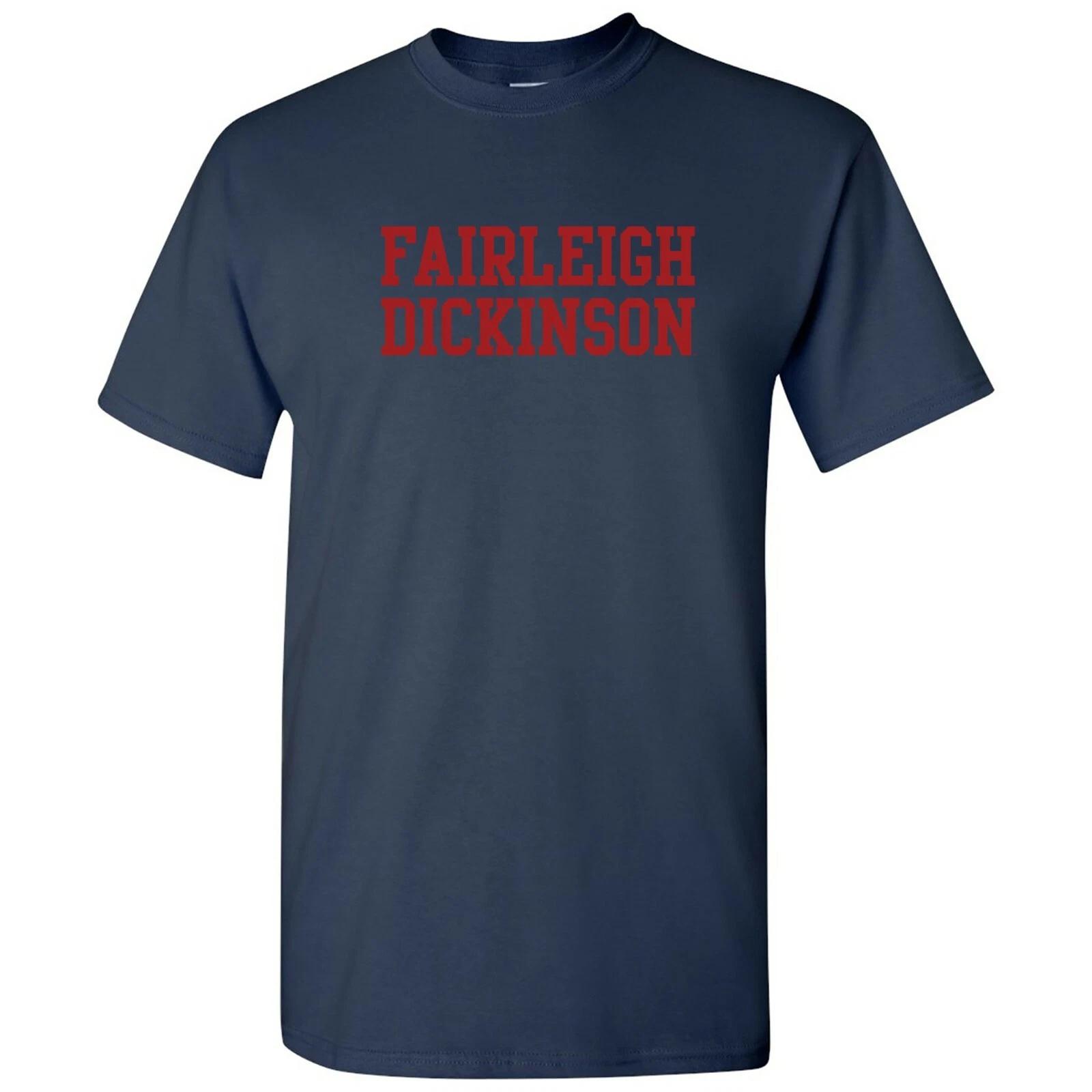 Fairleigh Dickinson Knights/Devils Basic Block T-Shirt - Navy M