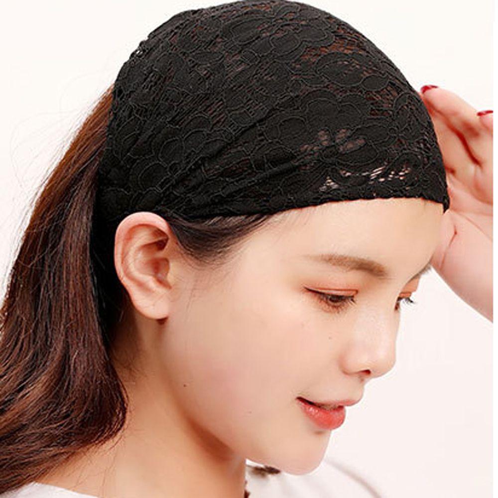 Headwear Lace Cloth Gift Korean Style Hair Band Headdress Wide Edge Headband Female Hair Band