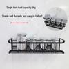 Multi-layer Wall-mounted Kitchen Spice Rack - No-drill Iron Art Seasoning Storage