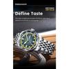 POEDAGAR Luxury Military Man Watch Casual Waterproof Luminous Date Week Men Watch Stainless Steel Quartz Men's Watches Reloj+Box