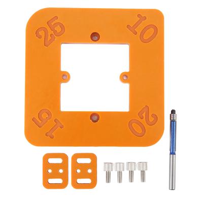 Round Corner Radius Template R10 R15 R20 R25 4 In 1 Corner Radius Routing Template for Woodworking