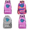 Mr Beast Lightning Cat Backpack High Capacity School Bag With Breathable Material