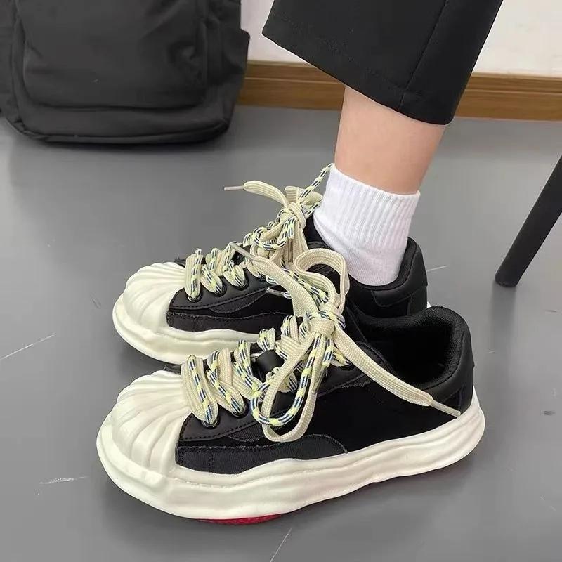 Pantofi Sport Pânză Decolteu Jos pentru Femei Shell Toe Pantofi Sport Canvas Decolteu Jos pentru Femei Respirabili Casual Noi Tenis Femei Mărimi Mari Pantofi Sport de Alergare 36-44