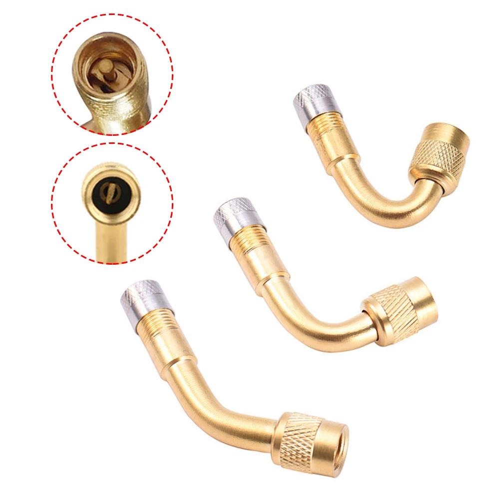 45 90 135 Degree Angle Bent Valve Adaptor Tyre Tube Valve Extension Adapter for Motorcycle Truck Car Moto Bike Car Accessories