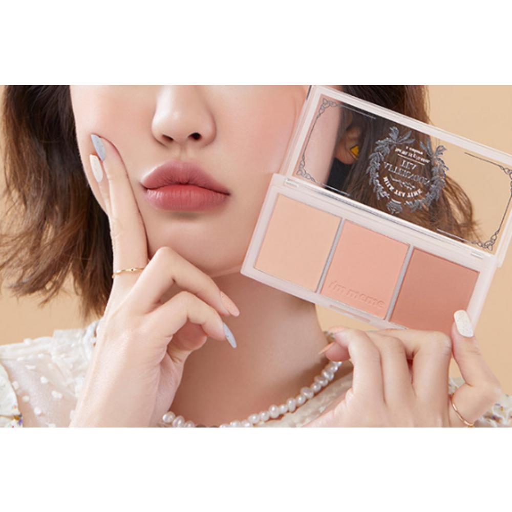 I'M MEME I'm Afternoon Tea Blusher Palette, 04 Milk Tea Time, 1 Stück
