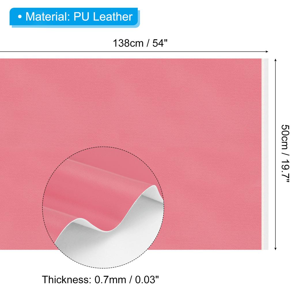 138x50cm Book Binding Cloth Soft Colored Faux PU Leather Sheets Repair Fabric Patch for Craft Book Covers DIY Repairing Sewing