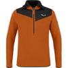 Salewa Mens Zip Neck Regular Long-Sleeved Jumper