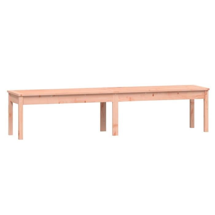 VidaXL Banc de jardin à 2 places 203,5x44x45 cm bois massif de douglas 824023