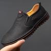 Leather Casual Shoes Man Designer Slip On Shoes for Men Fashion Brown Loafers Shoes Men Zapatos De Hombre Chaussure Homme