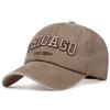 Letter CHICAGO Baseball Cap Men Women Spring Summer Cotton Unisex Baseball Snapback Hat Hip Hop Trucker Caps Gorras