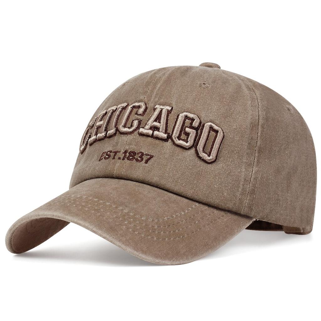 Letter CHICAGO Baseball Cap Men Women Spring Summer Cotton Unisex Baseball Snapback Hat Hip Hop Trucker Caps Gorras