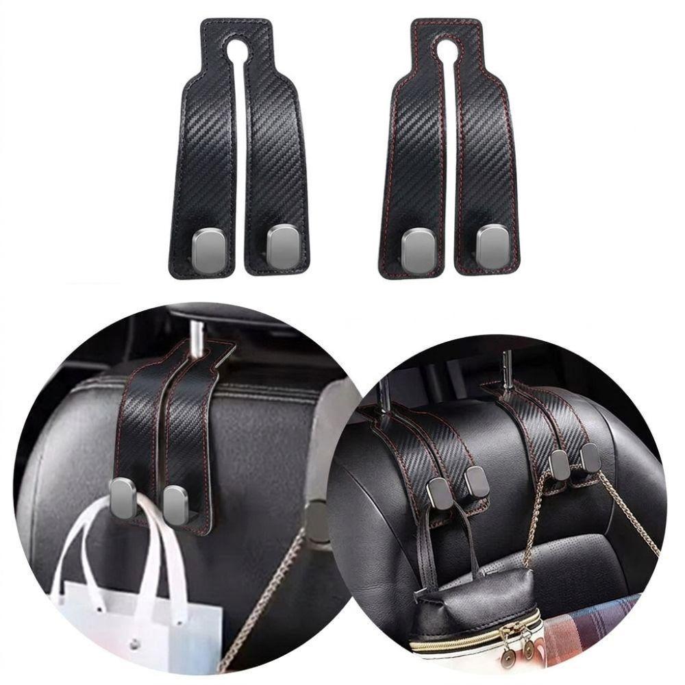 Hidden Car Seat Back Hanger Universal Car Organizer Clips Car Hooks Car Interior Accessories