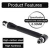 Mini Double-ended L-socket Wrench 90 Degree Double-end Handle 6.35mm Screwdriver Driver Bit Household Repair Hand Tool Set