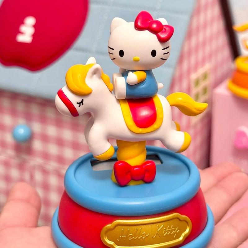 Hellokitty Childlike Pony Series Blind Box Figurines Trendy Toys Holiday Surprise Collectible Ornaments Cute Gifts For Girls
