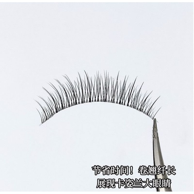 Lashie - Set of 5 Pairs: Natural Clear Band False Eyelashes