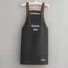 Waterproof, Oil-proof, and Stain-proof Custom Logo Unisex Apron for Work, Kitchen, and Barber Shop