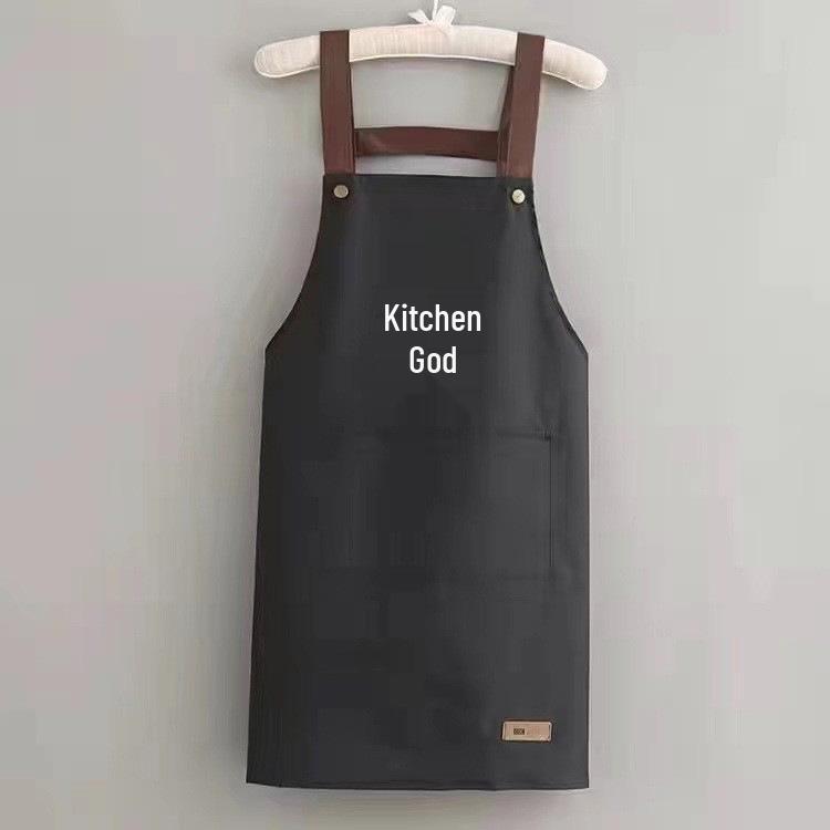 Waterproof, Oil-proof, and Stain-proof Custom Logo Unisex Apron for Work, Kitchen, and Barber Shop