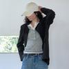 Elssibeui Lcve Logo Washed Cotton Ball Cap_Ivory