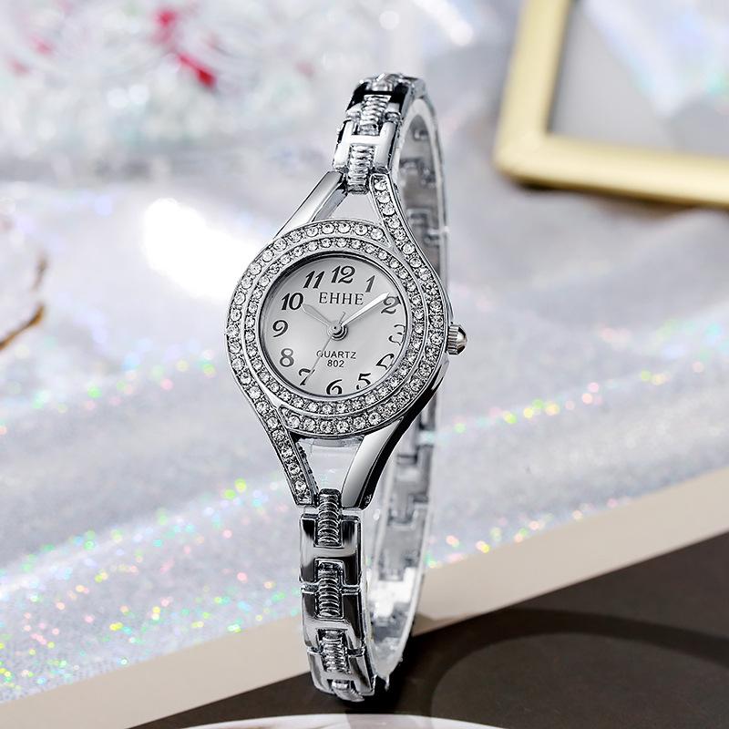 High Quality Women Brand Watches Fashion Luxury Lady Girl Diamond Watches Bracelet Quartz Wristwatches Relogio Feminino