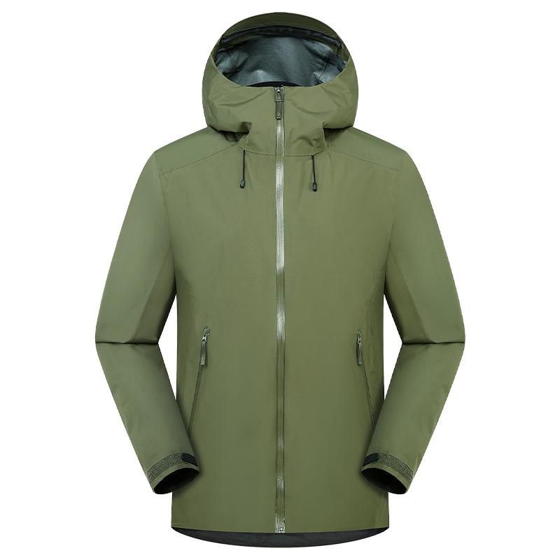 Unisex Ultralight Waterproof Windproof Softshell Jacket for Spring/Autumn Hiking and Camping