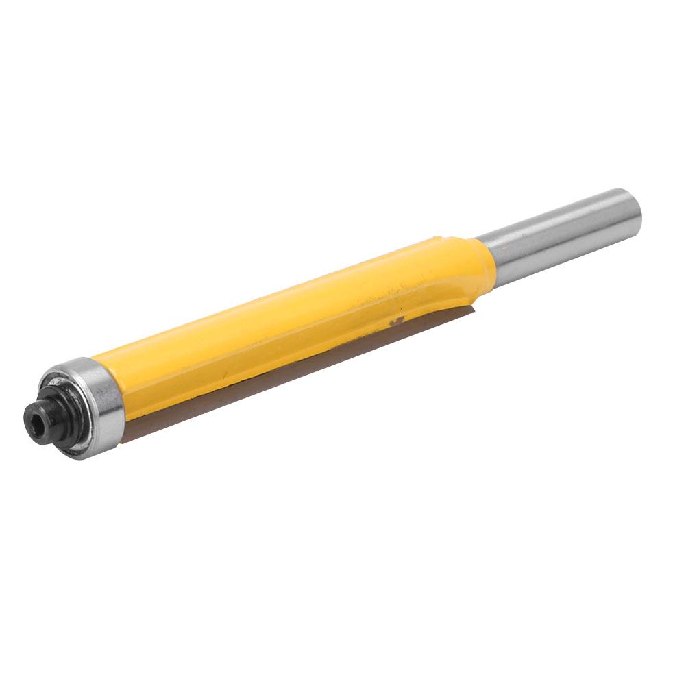 8mm Schaft Oberfräser Holzbearbeitung Fräser Mit Lager Bündigfräser zum Bündigfräsen(8*12.7*50.8mm )