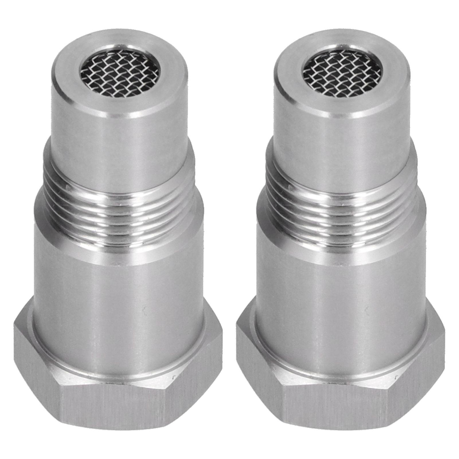 

2 шт. адаптер датчика кислорода сварочная заглушка двигатель вспомогательный с фильтром автозапчасти M18x1.5