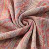 Vintage Paisley Embroidery Viscose Hijab Retro Cashew Cotton Muslim Women Scarf Wraps Ladies Elegant Shawls Turban Headscarf