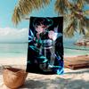 proof beach towel with Demon Hunter pattern - soft,absorbent,quick-drying,machine washable - perfect for swimming,camping,bathing
